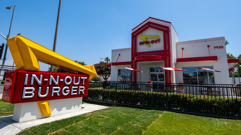 In-N-Out Burger frontage