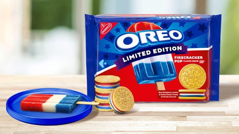 A package of Oreo Firecracker Pop Cookies