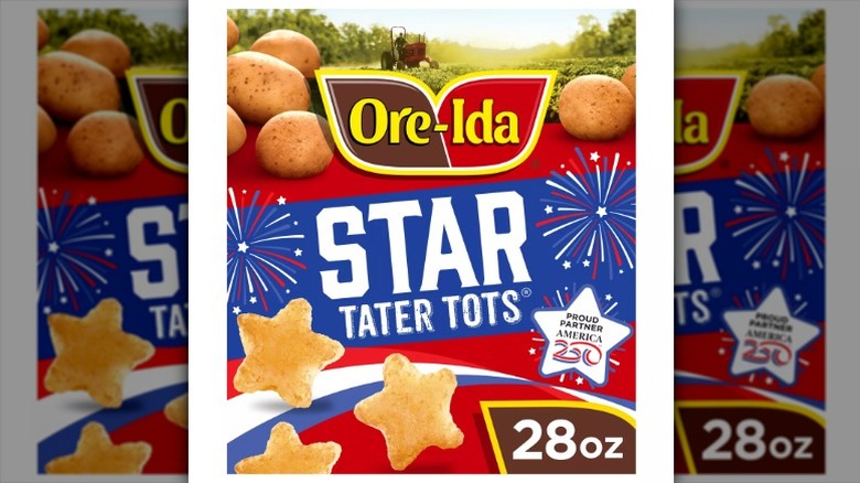 bag of Ore-Ida Star Tater Tots
