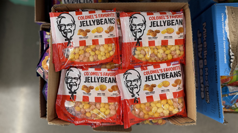 bags of KFC Jellybeans