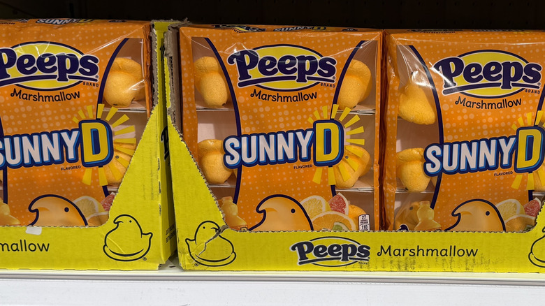 Sunny D flavored Peeps