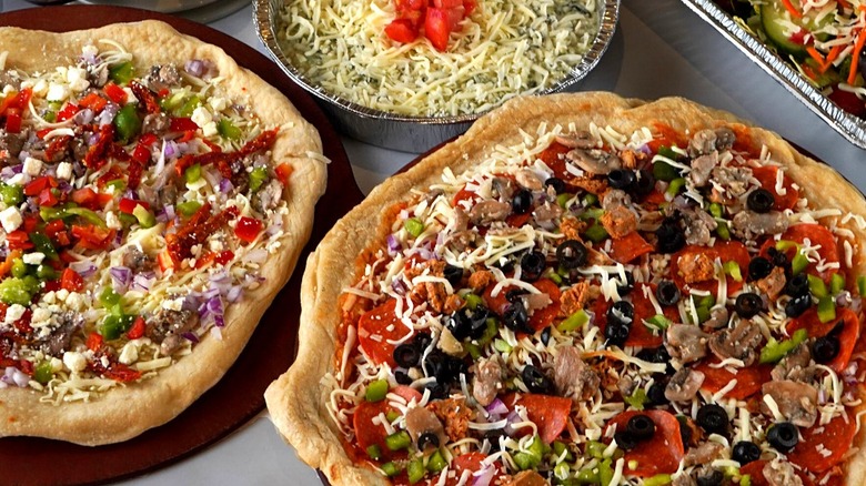 Pizzas from Zio's Italian Kitchen