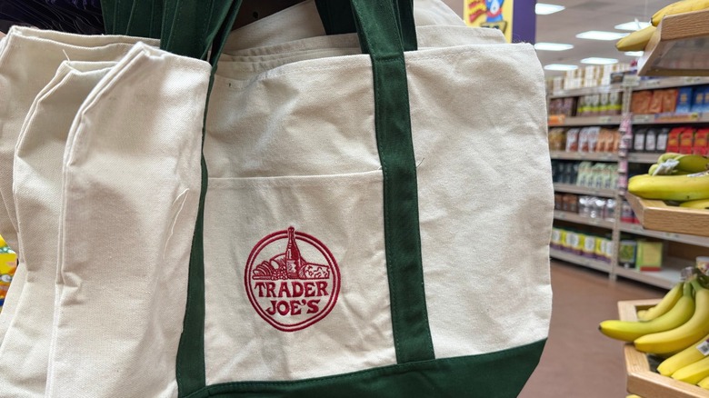 Trader Joe's tote bags for sale.