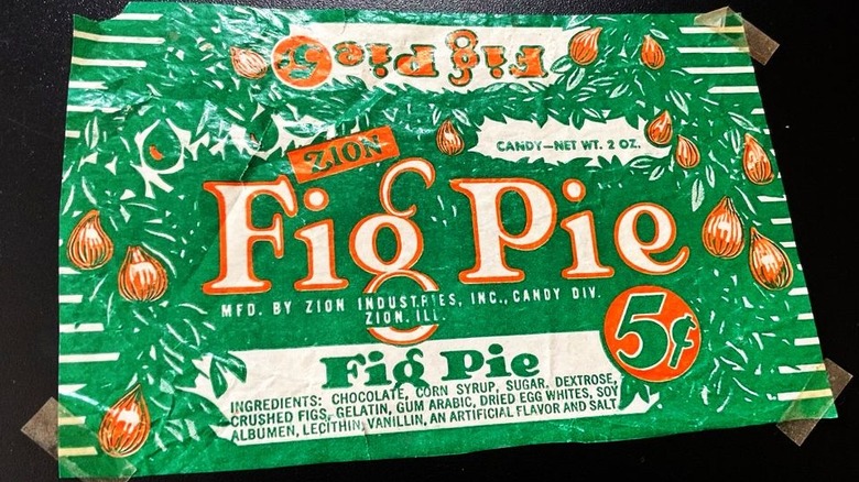 Fig Pie candy wrapper