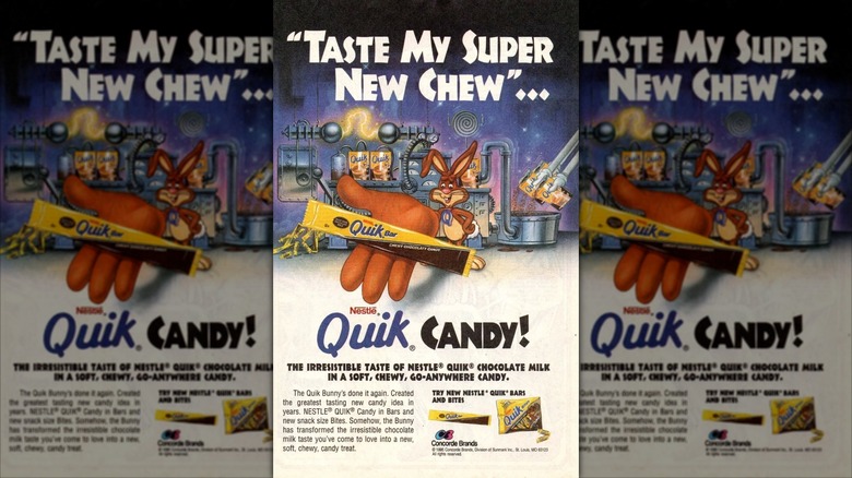 print ad for the Nestle Quik Bar