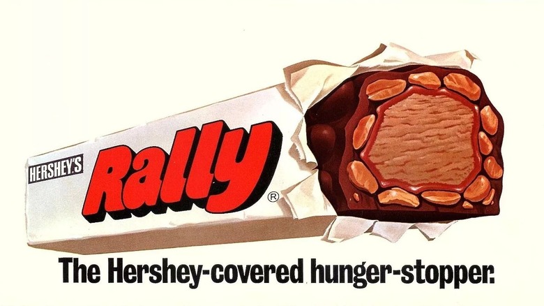 a postcard for Hershey's Rally bar