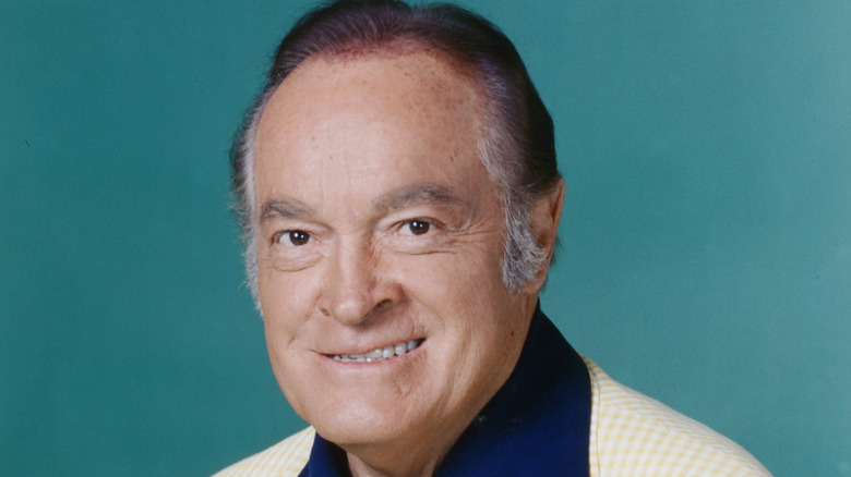 Comedian Bob Hope smiling