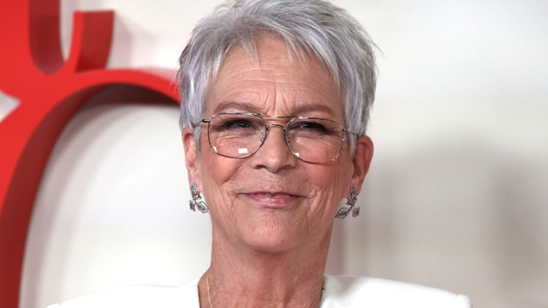 Jamie Lee Curtis at a film premiere in London.