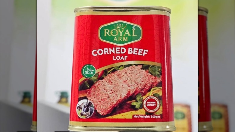 canned corned beef loaf