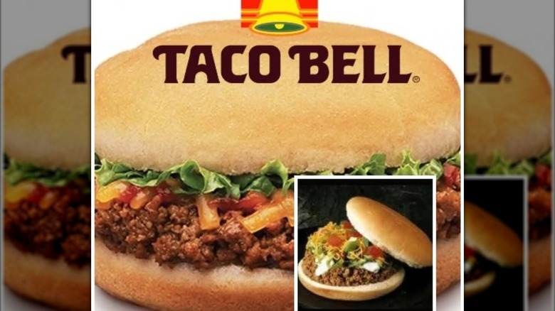 Print ad for Taco Bell Bell Beefer