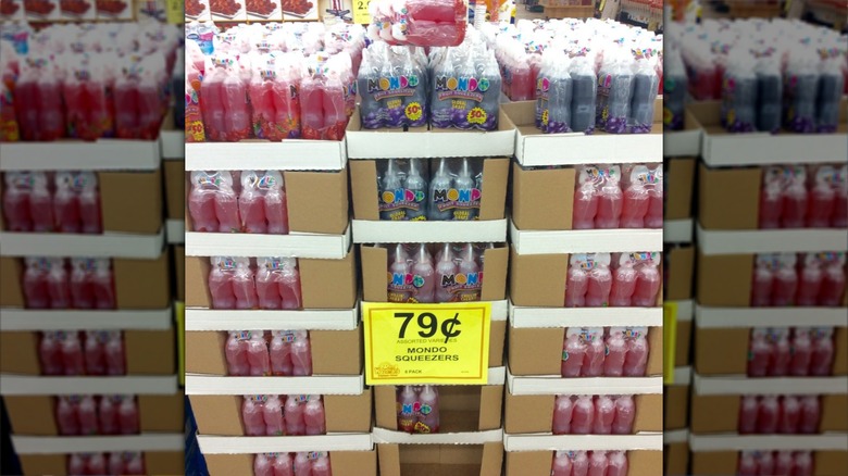 Mondo Fruit Squeezers in cardboard crates