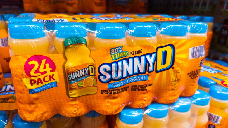 Package of 24 bottles of Sunny D