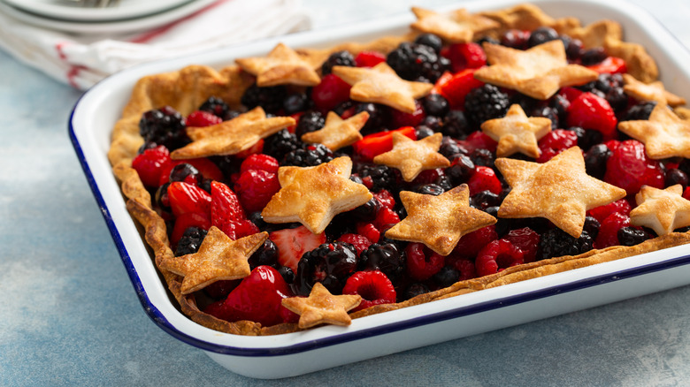 Slab pie