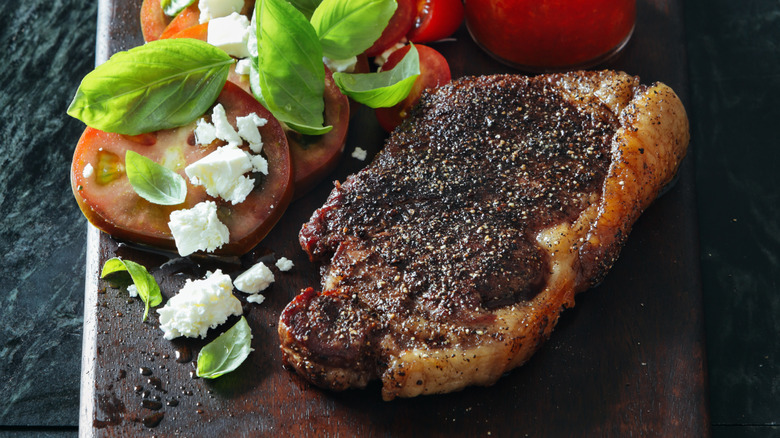Steak au poivre
