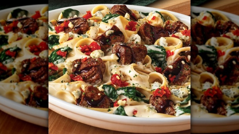 Olive Garden's Steak Gorgonzola Alfredo