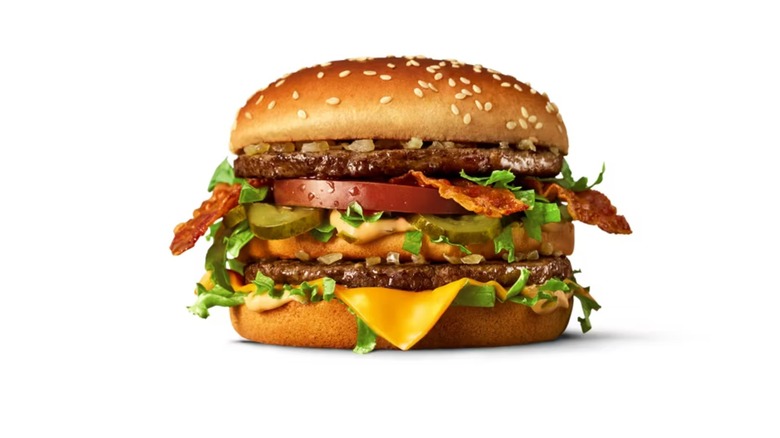McDonald's Norway Big Mac BLT on a white background