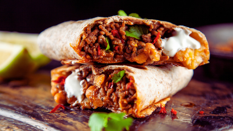 beef burritos