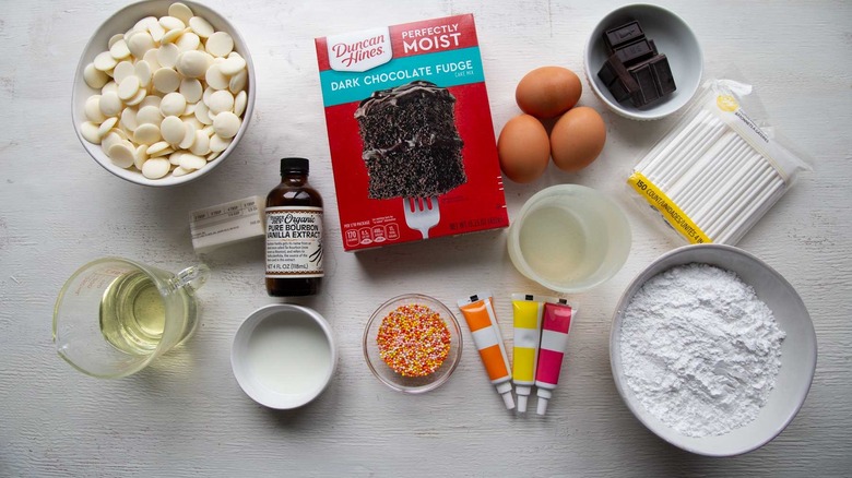 Cake pop ingredients