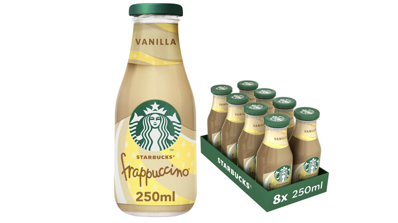 Starbucks Vanilla Frappuccino bottled coffee