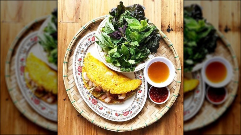 Vietnamese crepe from Hai Hai