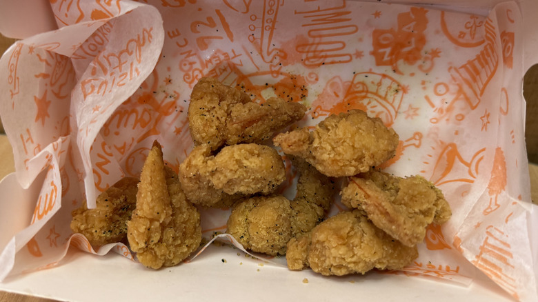 Lemon Pepper Shrimp in a box