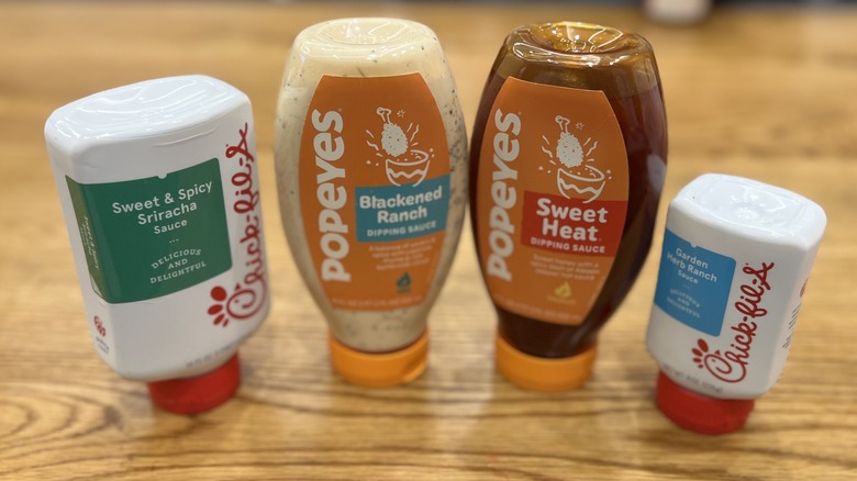 Popeyes vs Chick-fil-A sauces