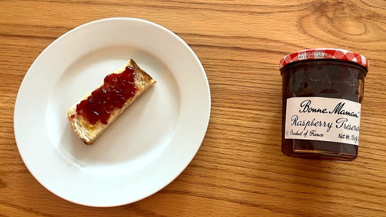Bonne Maman Raspberry preserves