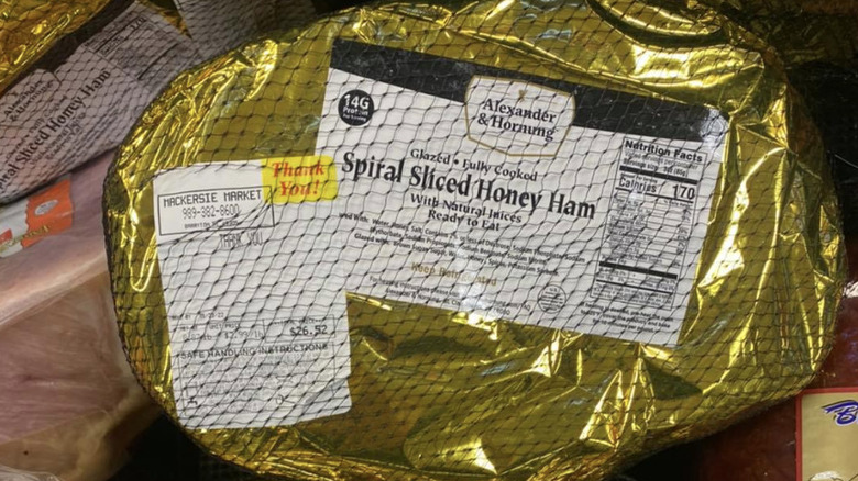 Alexander & Hornung spiral sliced honey ham
