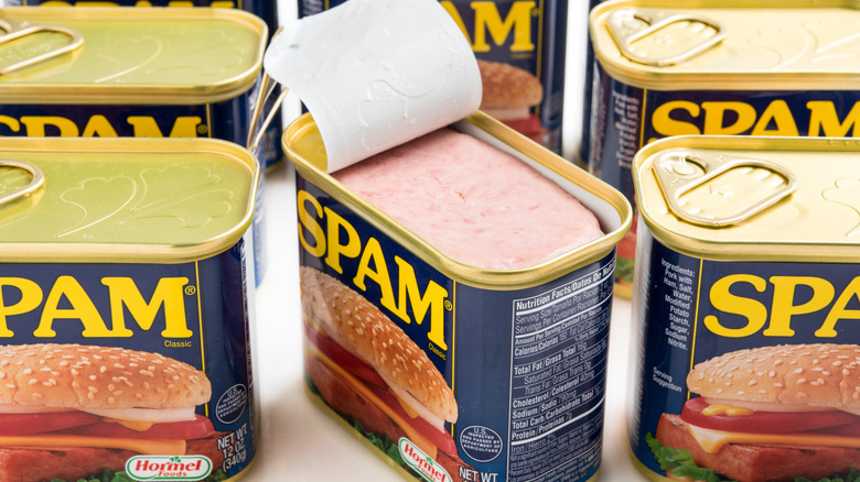 Cans of Spam