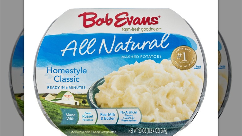 Bob Evans mashed potatoes