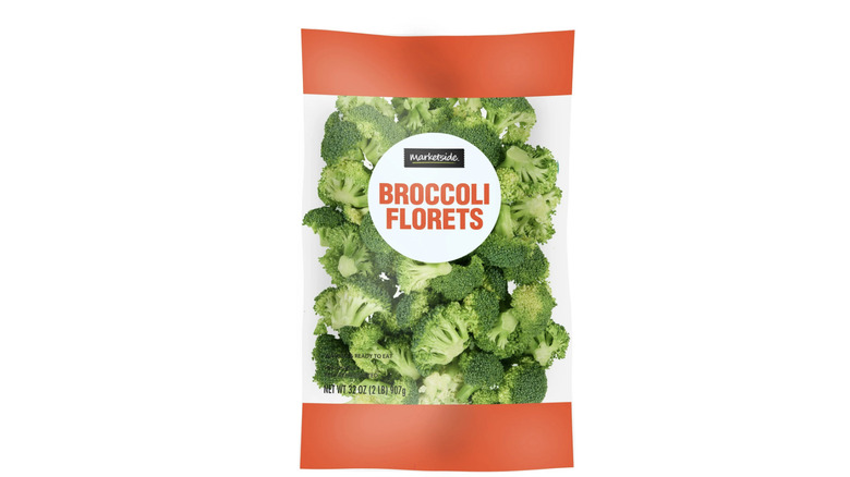 Bag of Marketside Broccoli Florets