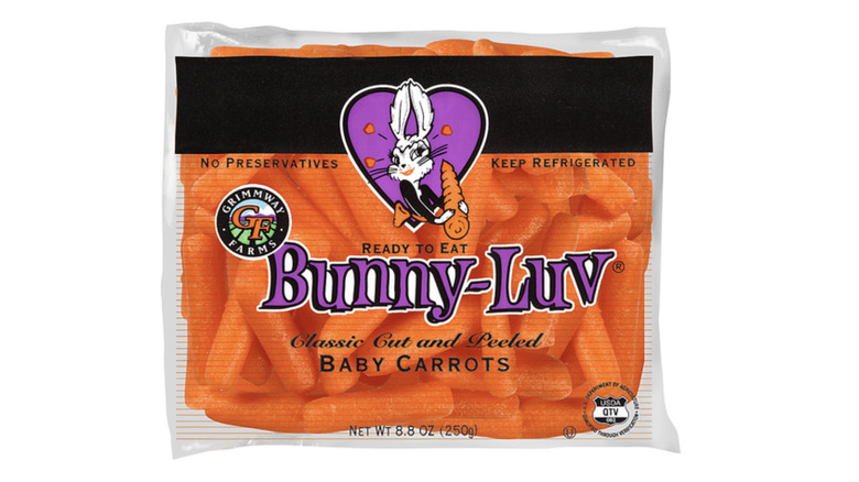 Bag of Bunny-Luv baby carrots
