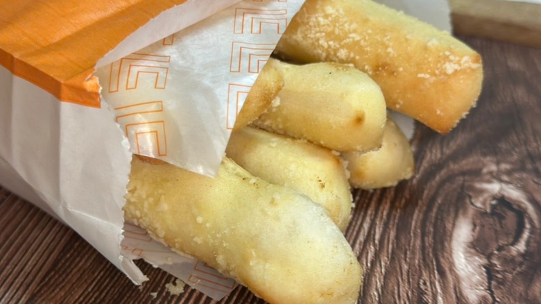 Crazy Bread in wrapper