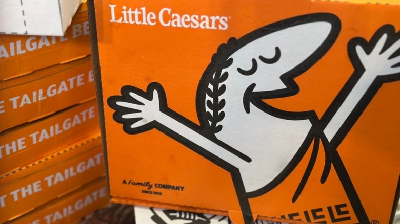 Little Caesars boxes