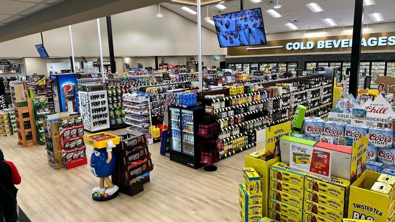 Town Pump store interior