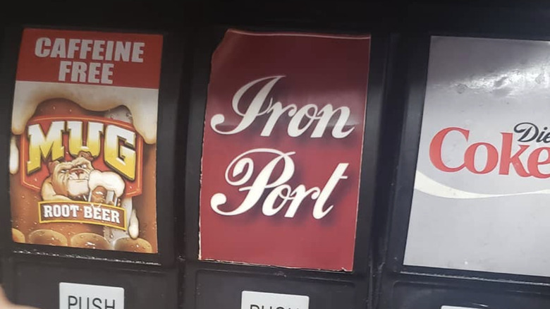 Iron Port on soda fountain