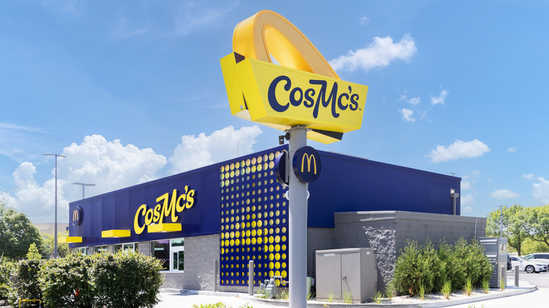 Exterior of a CosMc's store