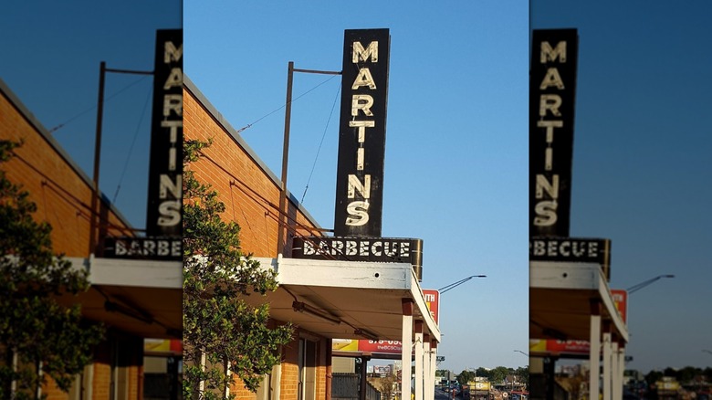 Martin's Place's sign
