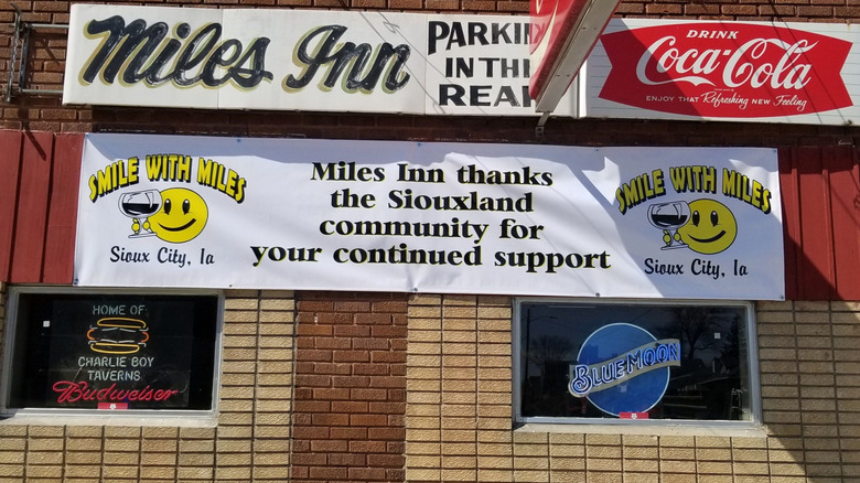 exterior of Miles Inn