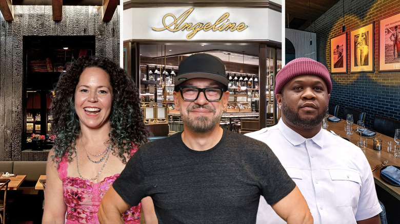 Food Network stars with restaurants