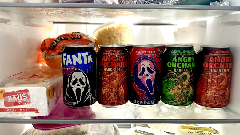 A fridge full of beverages