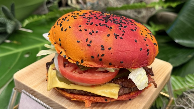the Dragon Flame-Grilled Whopper