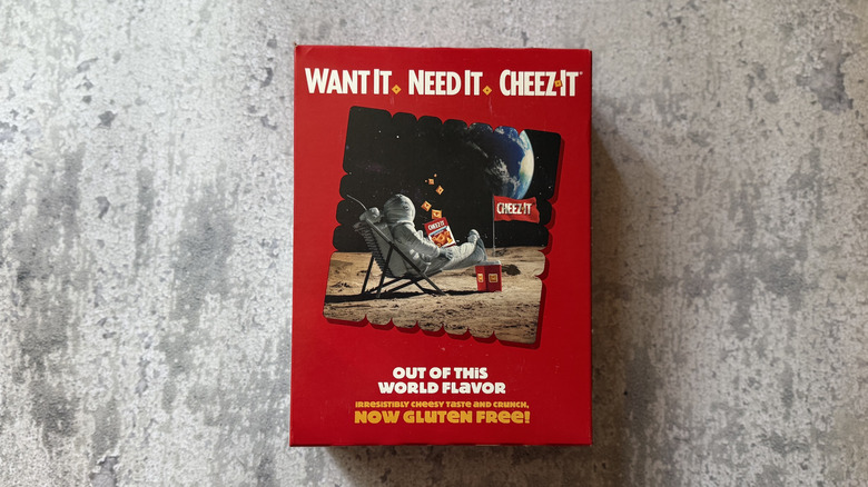 back of the Cheez-It Gluten-Free Original box