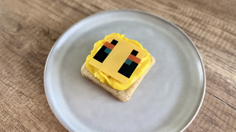 Minecraft Lemon Poppyseed Cookie