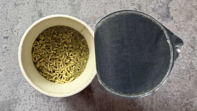 Open Cup Noodles