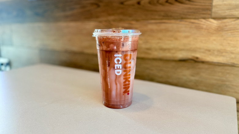 Chocolate Covered Strawberry Daydream Refresher on a table