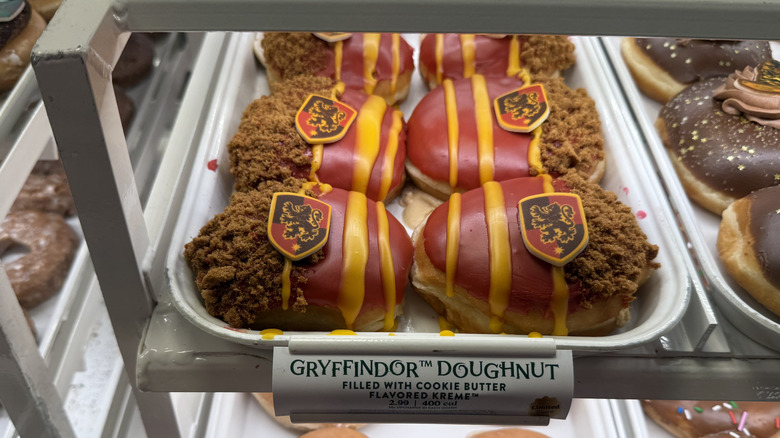 rack of Gryffindor Doughnuts