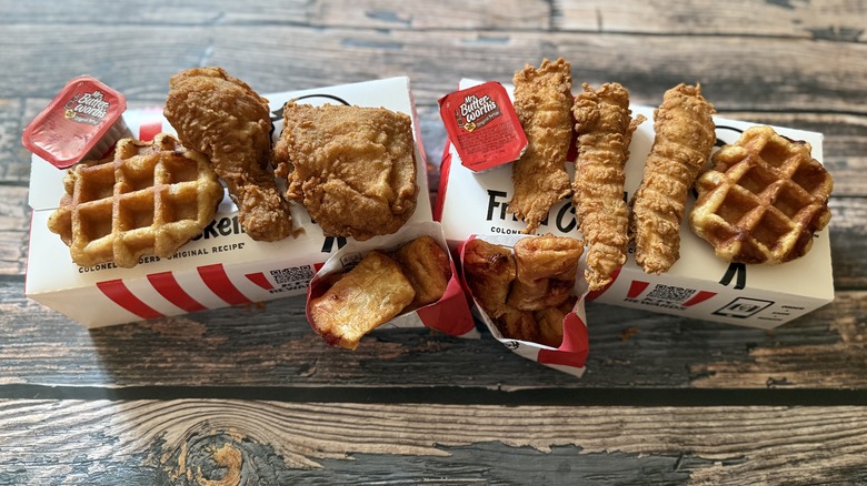 KFC's Chicken & Waffles and Strawberry & Crème Pie Poppers