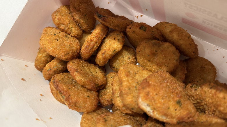 a box of KFC's Fried Pickles