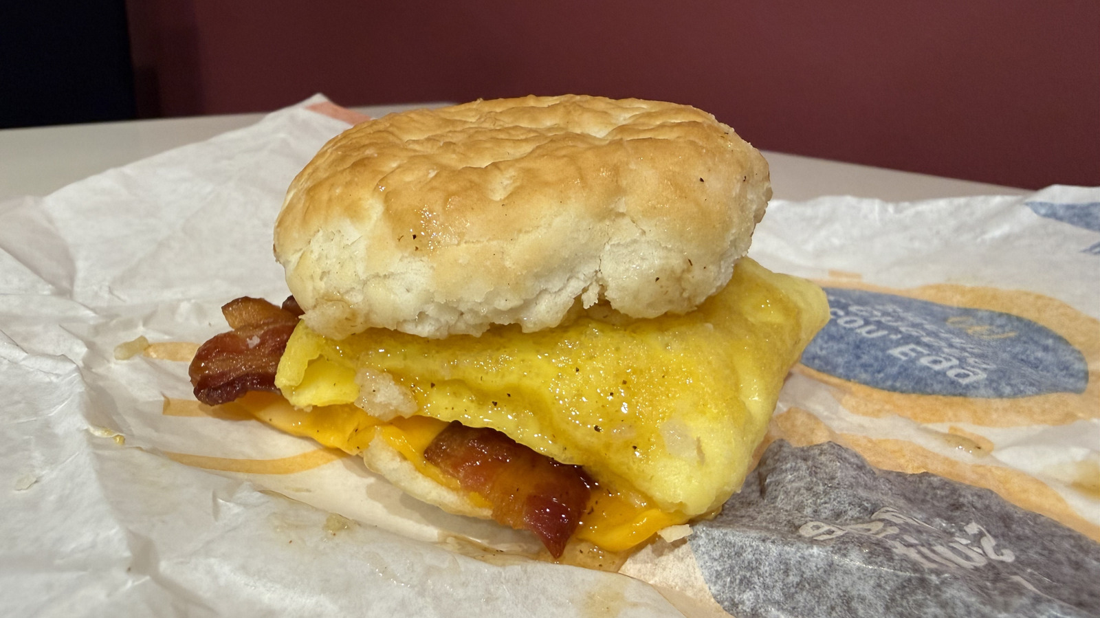 McDonald's Honey Brown Butter Bacon Egg Cheese Biscuit Review: Nothing To See Or Taste Here, Folks